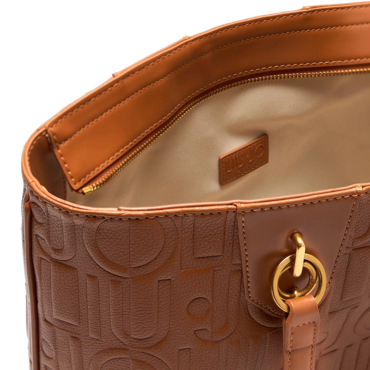 Liu Jo Tote bag media con logo Bran - 4