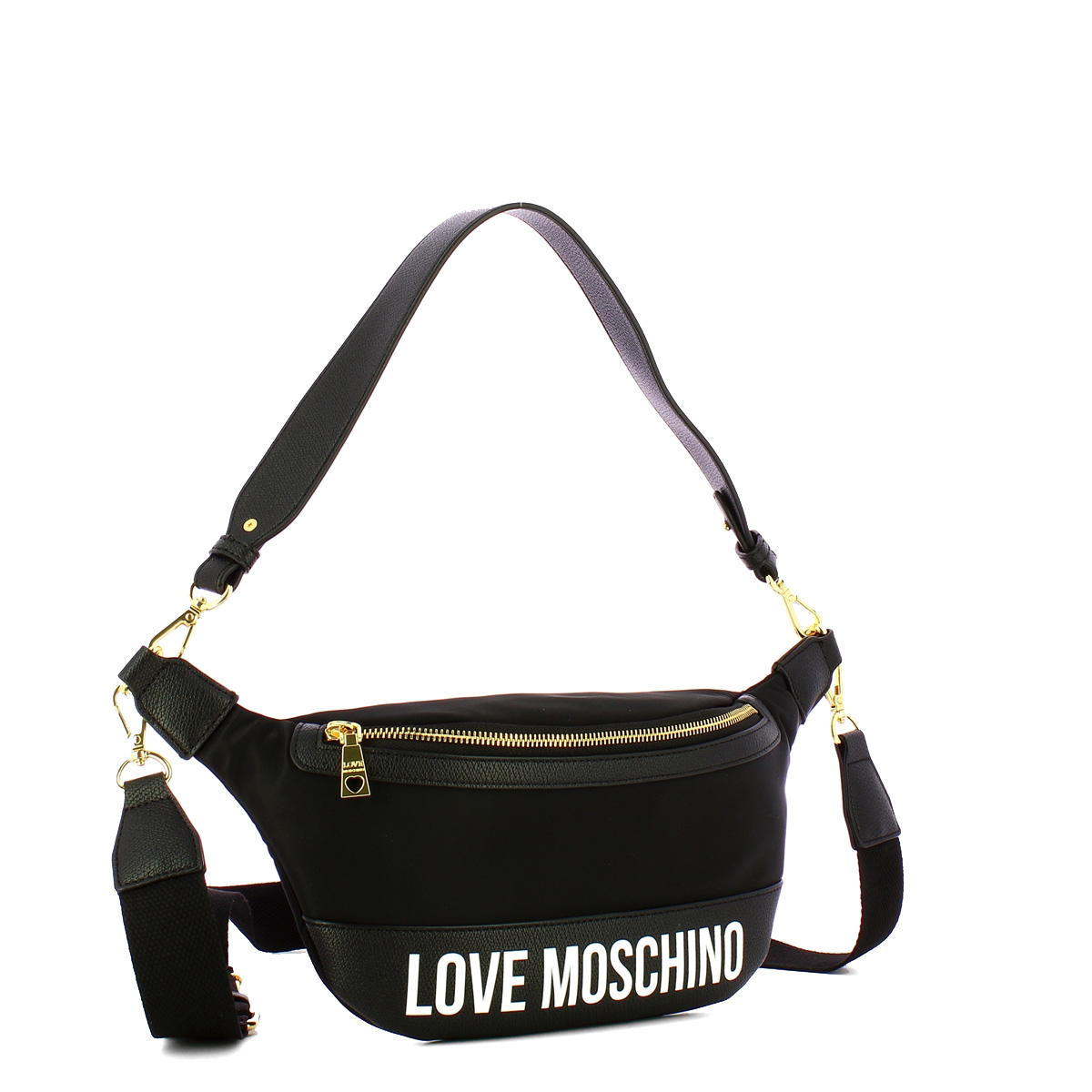 Love Moschino Marsupio in Nylon Nero - 2 Love Moschino Marsupio in Nylon Nero - 2