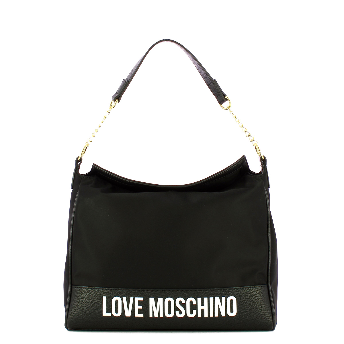Love Moschino Borsa a spalla in Nylon Nero - 1 Love Moschino Borsa a spalla in Nylon Nero - 1