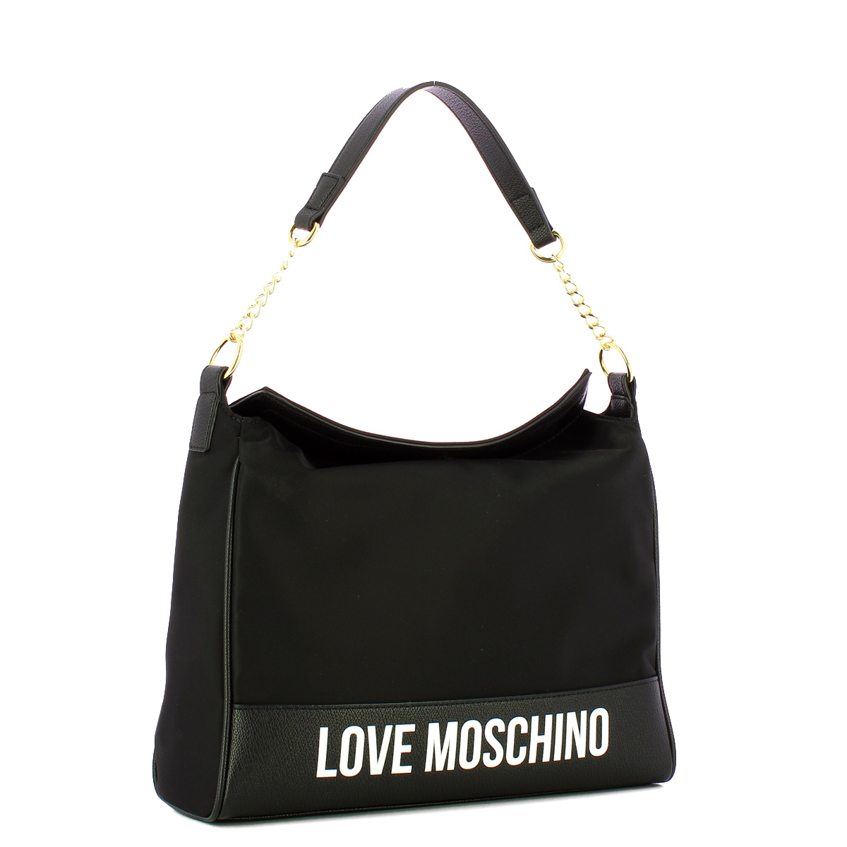 Love Moschino Borsa a spalla in Nylon Nero - 2 Love Moschino Borsa a spalla in Nylon Nero - 2