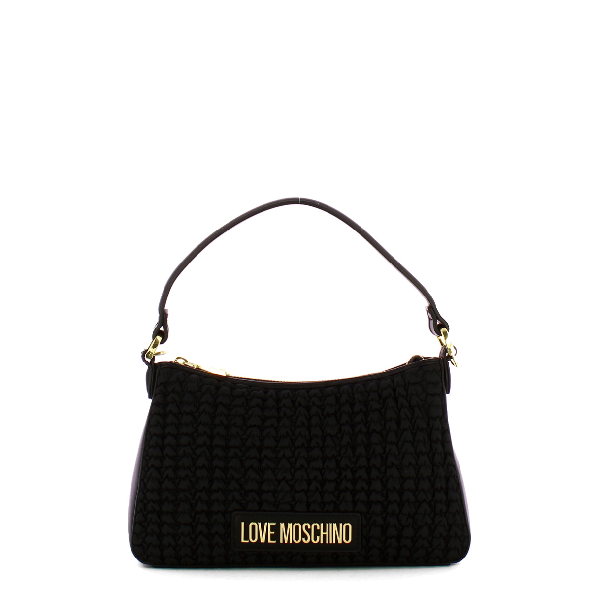 Love Moschino Sottospalla plissettato Nero Nero - 1 Love Moschino Sottospalla plissettato Nero Nero - 1