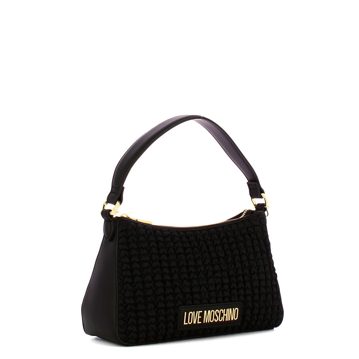 Love Moschino Sottospalla plissettato Nero Nero - 2 Love Moschino Sottospalla plissettato Nero Nero - 2