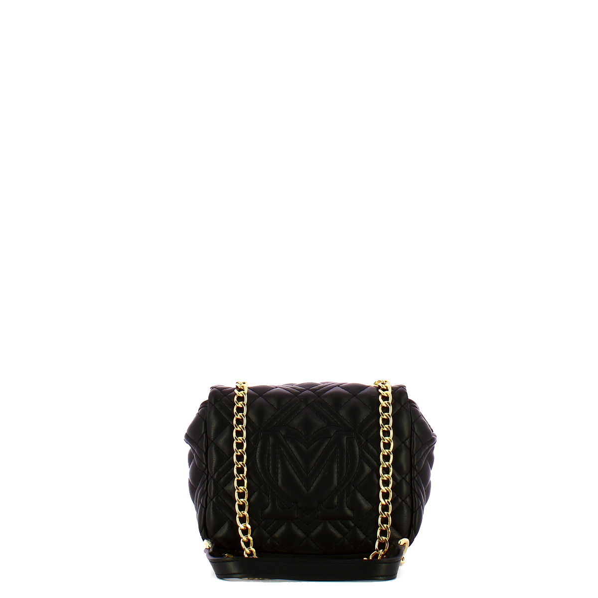 Love Moschino Mini Borsa a spalla Shiny Quilted Nero - 3 Love Moschino Mini Borsa a spalla Shiny Quilted Nero - 3