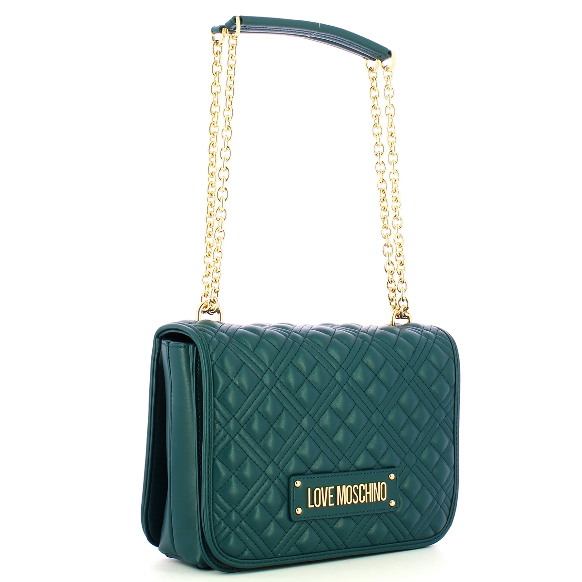 Love Moschino Borsa a spalla Quilted Vino - 2 Love Moschino Borsa a spalla Quilted Vino - 2