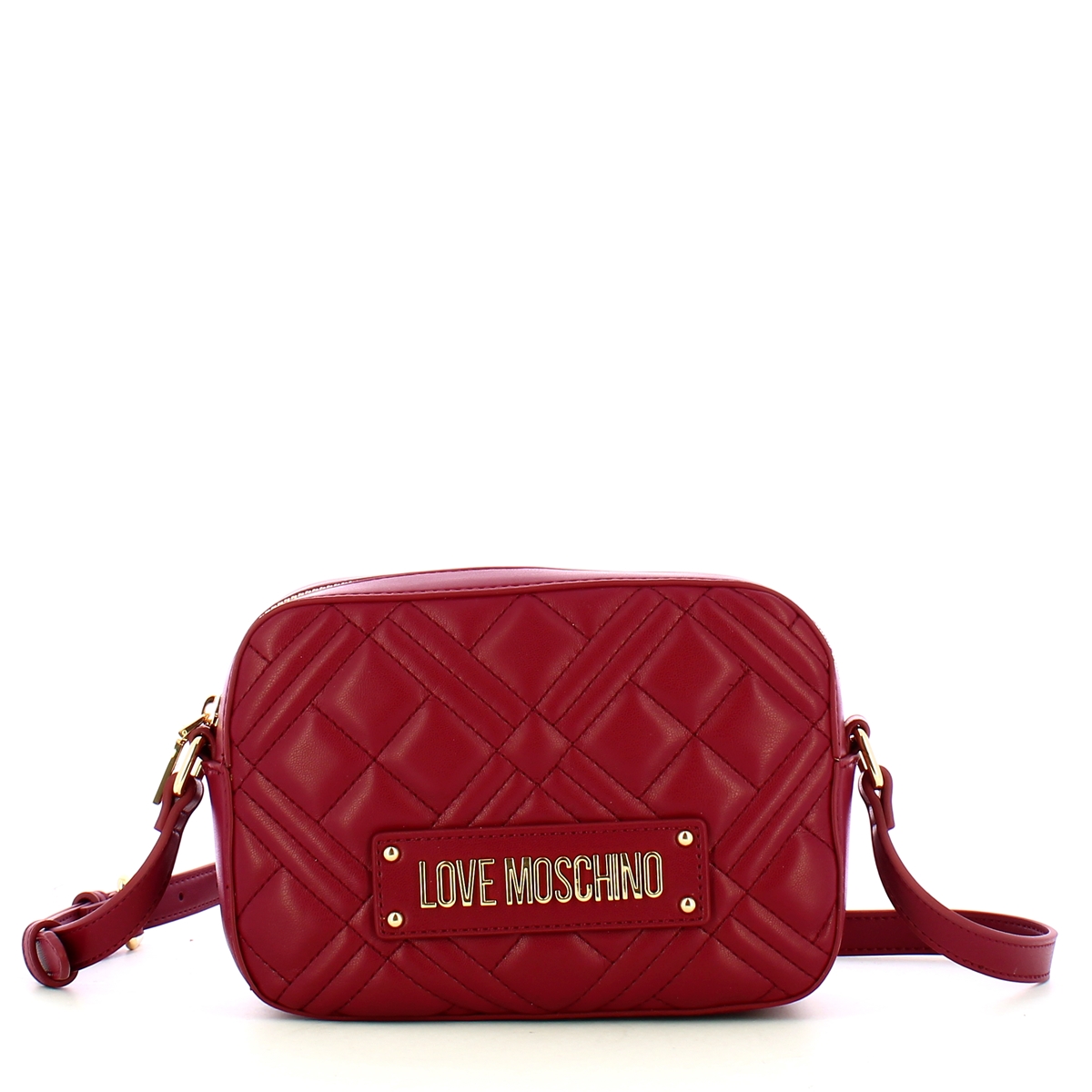 Love Moschino Camera bag Quilted Vino - 1 Love Moschino Camera bag Quilted Vino - 1