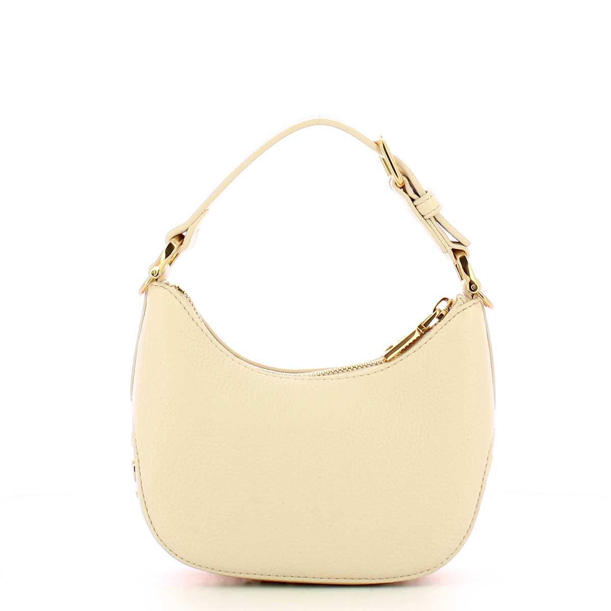 Love Moschino Hobo Bag a mano Mini Avorio - 3