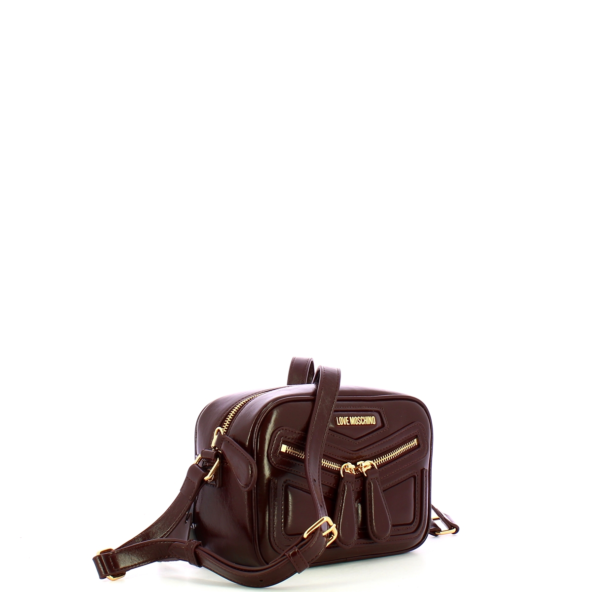 Love Moschino Camera Bag Small Testa Moro - 2 Love Moschino Camera Bag Small Testa Moro - 2