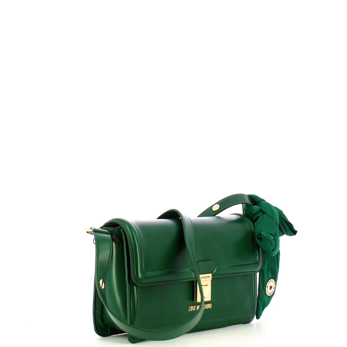 Love Moschino Borsa a spalla con Fiocco Verde - 2 Love Moschino Borsa a spalla con Fiocco Verde - 2