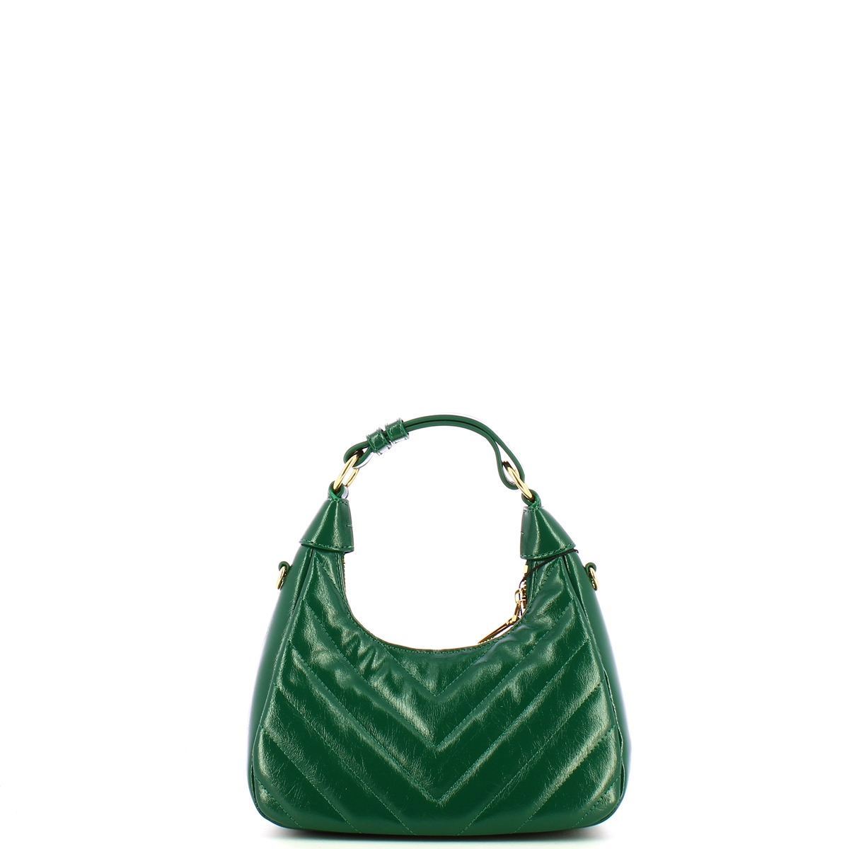 Love Moschino Sottospalla Quilted Obliquo Verde - 3