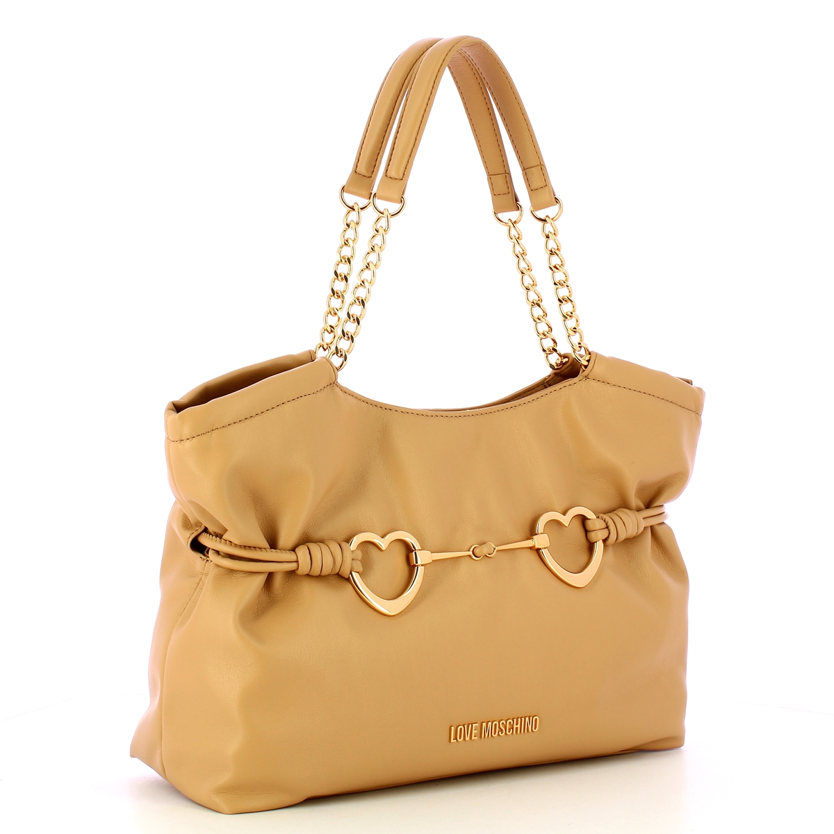 Love Moschino Shopper Hearts Sabbia - 2 Love Moschino Shopper Hearts Sabbia - 2