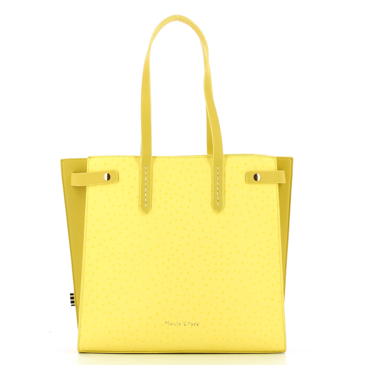 Manila Grace Borsa a spalla Feliss Medium Giallo - 1 Manila Grace Borsa a spalla Feliss Medium Giallo - 1