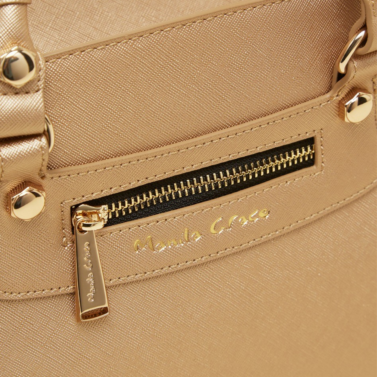 Manila Grace Borsaa mano Mirama Medium Oro - 4 Manila Grace Borsaa mano Mirama Medium Oro - 4