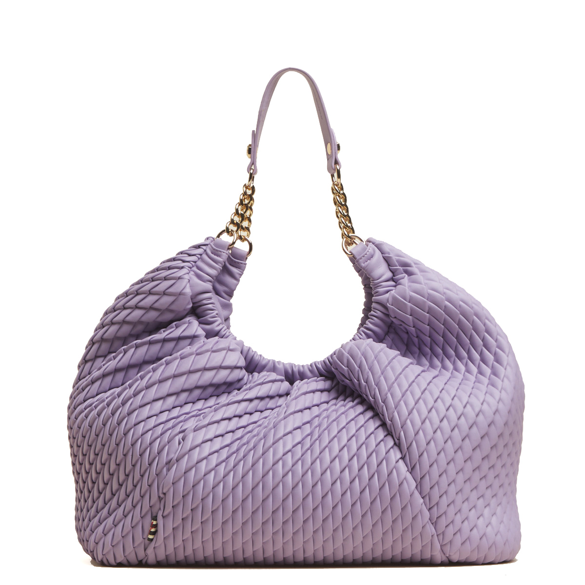Manila Grace Borsa a spalla Tulip Big Lavanda - 1 Manila Grace Borsa a spalla Tulip Big Lavanda - 1