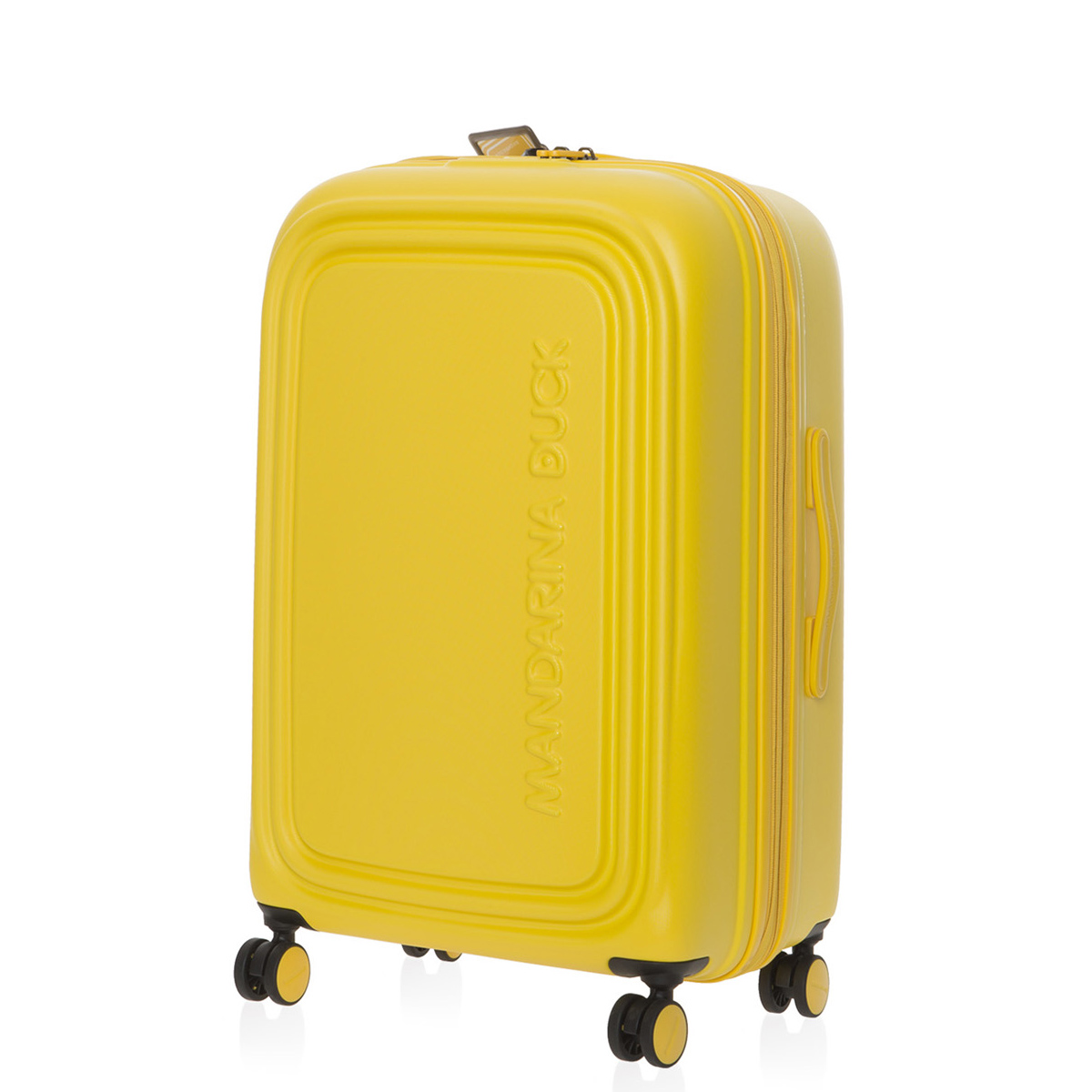 Mandarina Duck Trolley Medio Espandibile 69 cm LOGODUCK + Duck Yellow - 1 Mandarina Duck Trolley Medio Espandibile 69 cm LOGODUCK + Duck Yellow - 1