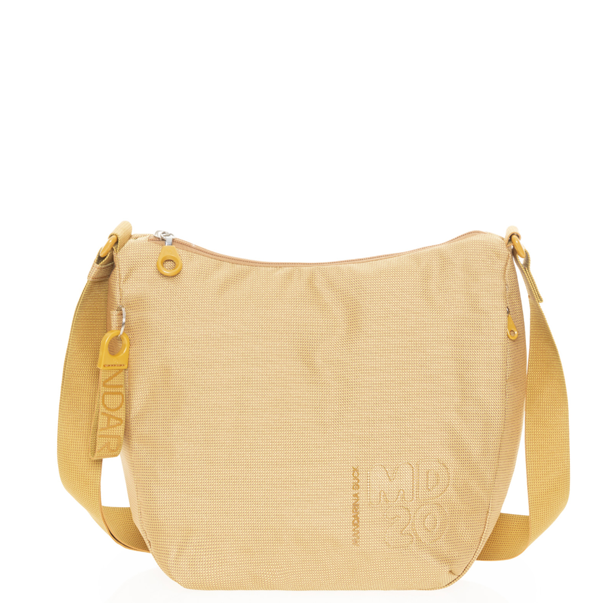 Mandarina Duck Hobo Bag MD20 Ochre - 1 Mandarina Duck Hobo Bag MD20 Ochre - 1