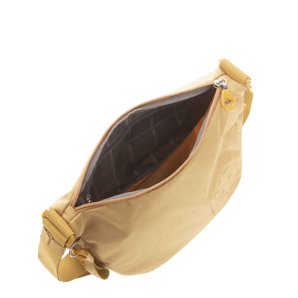 Mandarina Duck Hobo Bag MD20 Ochre - 5 Mandarina Duck Hobo Bag MD20 Ochre - 5