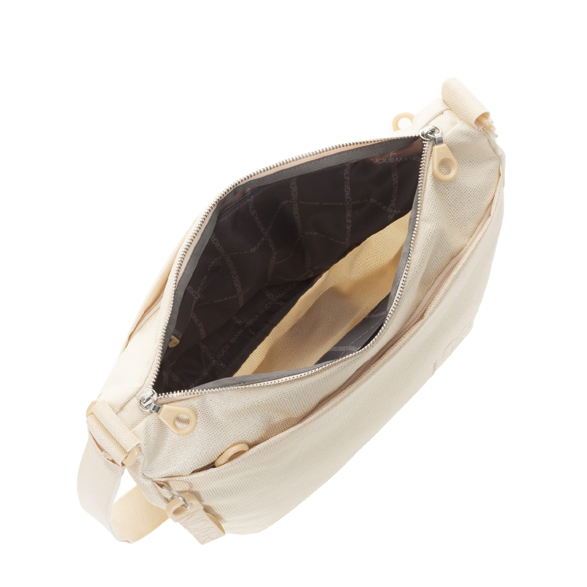 Mandarina Duck Hobo Bag MD20 Butter Lux - 5 Mandarina Duck Hobo Bag MD20 Butter Lux - 5