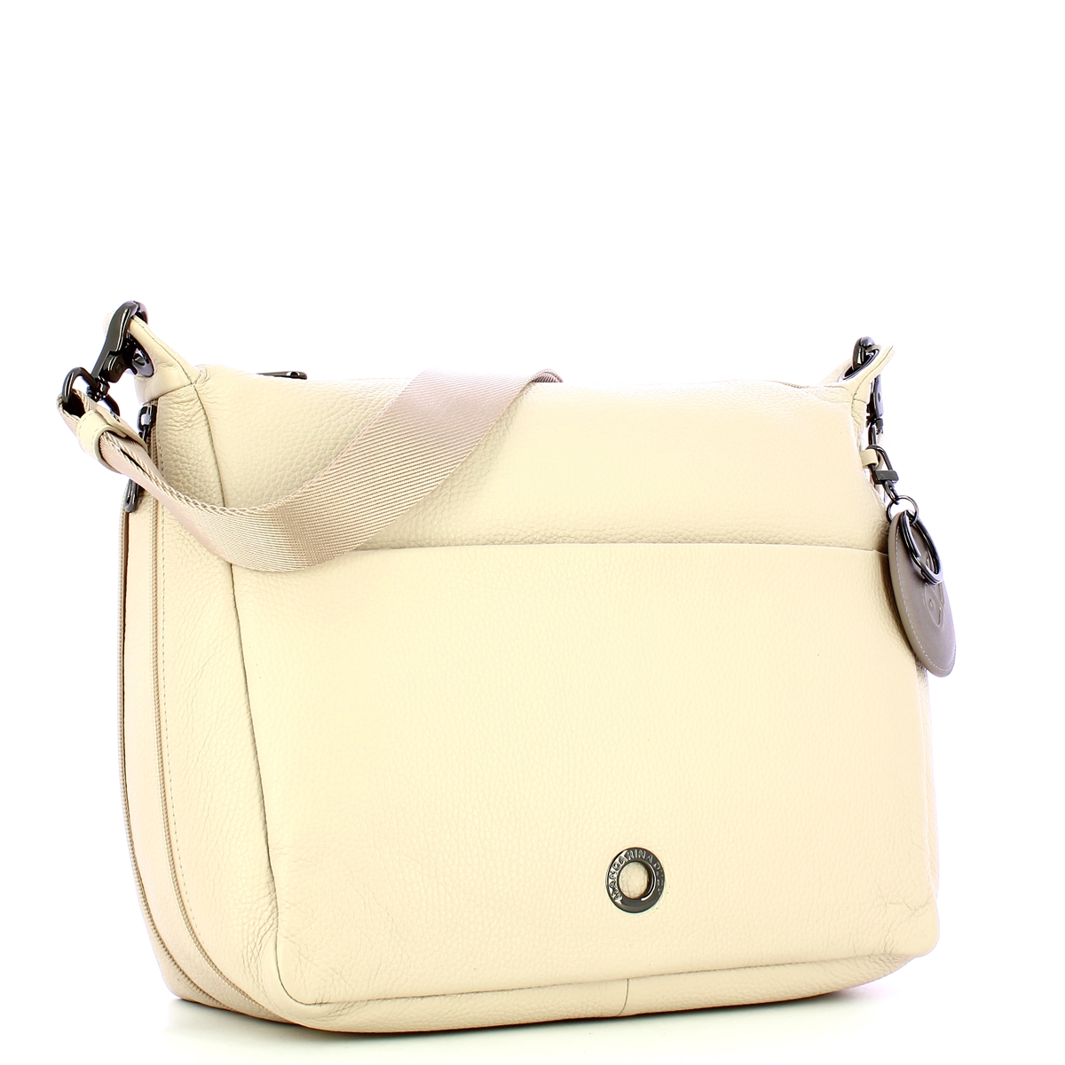 Mandarina Duck Hobo Bag Mellow in pelle Papyrus - 2 Mandarina Duck Hobo Bag Mellow in pelle Papyrus - 2