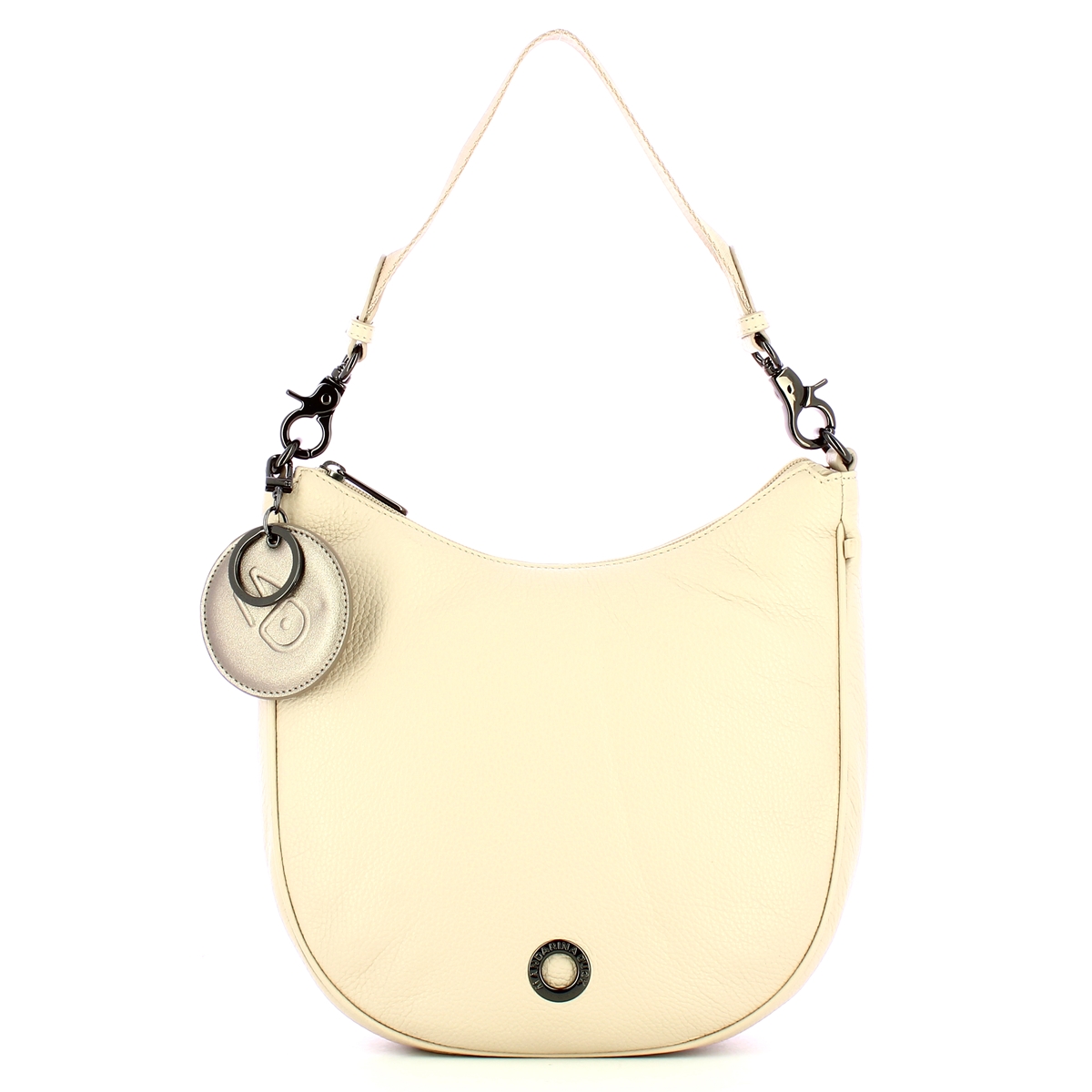 Mandarina Duck Hobo Bag Mellow in pelle Papyrus - 1 Mandarina Duck Hobo Bag Mellow in pelle Papyrus - 1