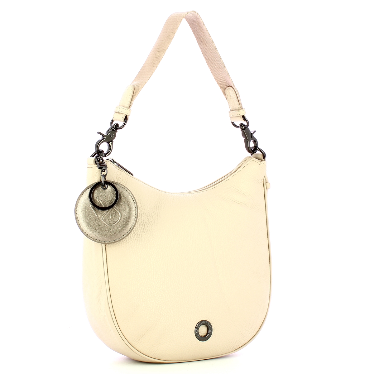 Mandarina Duck Hobo Bag Mellow in pelle Papyrus - 2 Mandarina Duck Hobo Bag Mellow in pelle Papyrus - 2