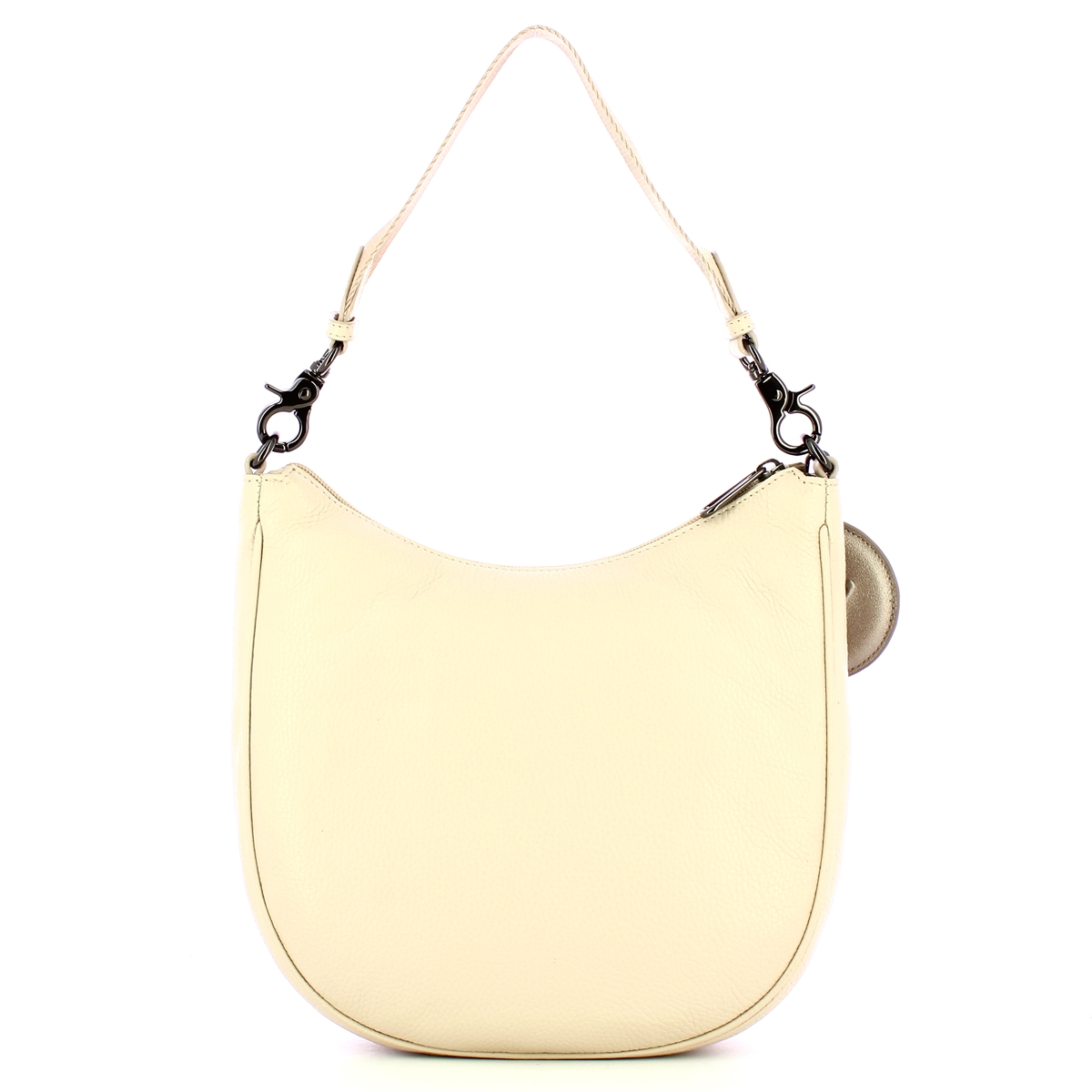 Mandarina Duck Hobo Bag Mellow in pelle Papyrus - 3 Mandarina Duck Hobo Bag Mellow in pelle Papyrus - 3