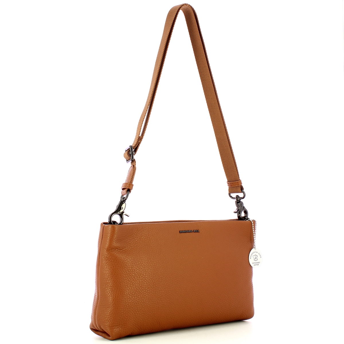Mandarina Duck Borsa a tracolla Mellow in pelle Indian Tan - 2 Mandarina Duck Borsa a tracolla Mellow in pelle Indian Tan - 2