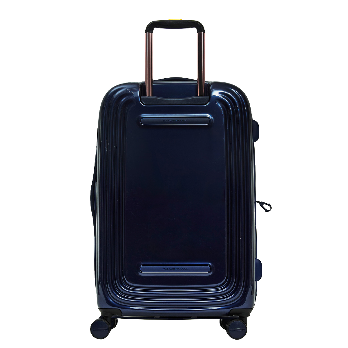Mandarina Duck Trolley Medio Espandibile 69 cm LOGODUCK + Metal Blue Indigo - 2 Mandarina Duck Trolley Medio Espandibile 69 cm LOGODUCK + Metal Blue Indigo - 2