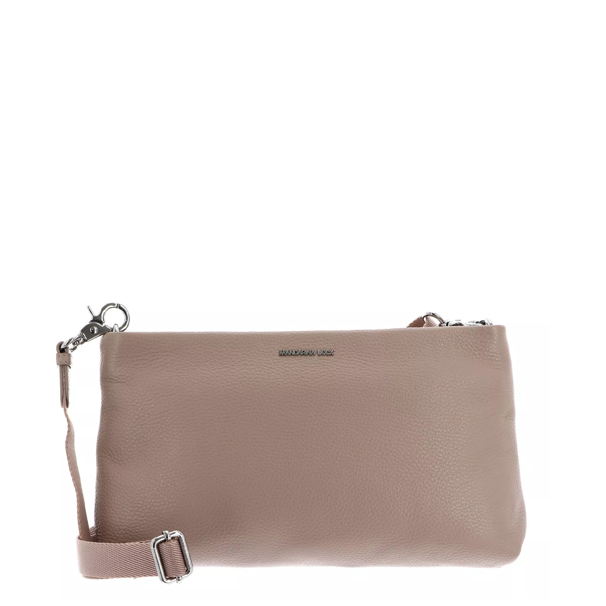 Mandarina Duck Mellow Warm Taupe leather Crossbody Bag - 1 Mandarina Duck Mellow Warm Taupe leather Crossbody Bag - 1