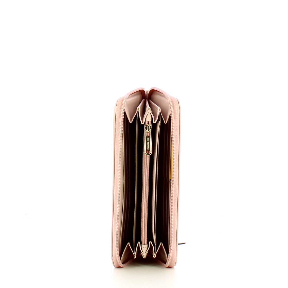 Mandarina Duck Portafoglio in pelle Mellow Zip Around Candy Pink - 3