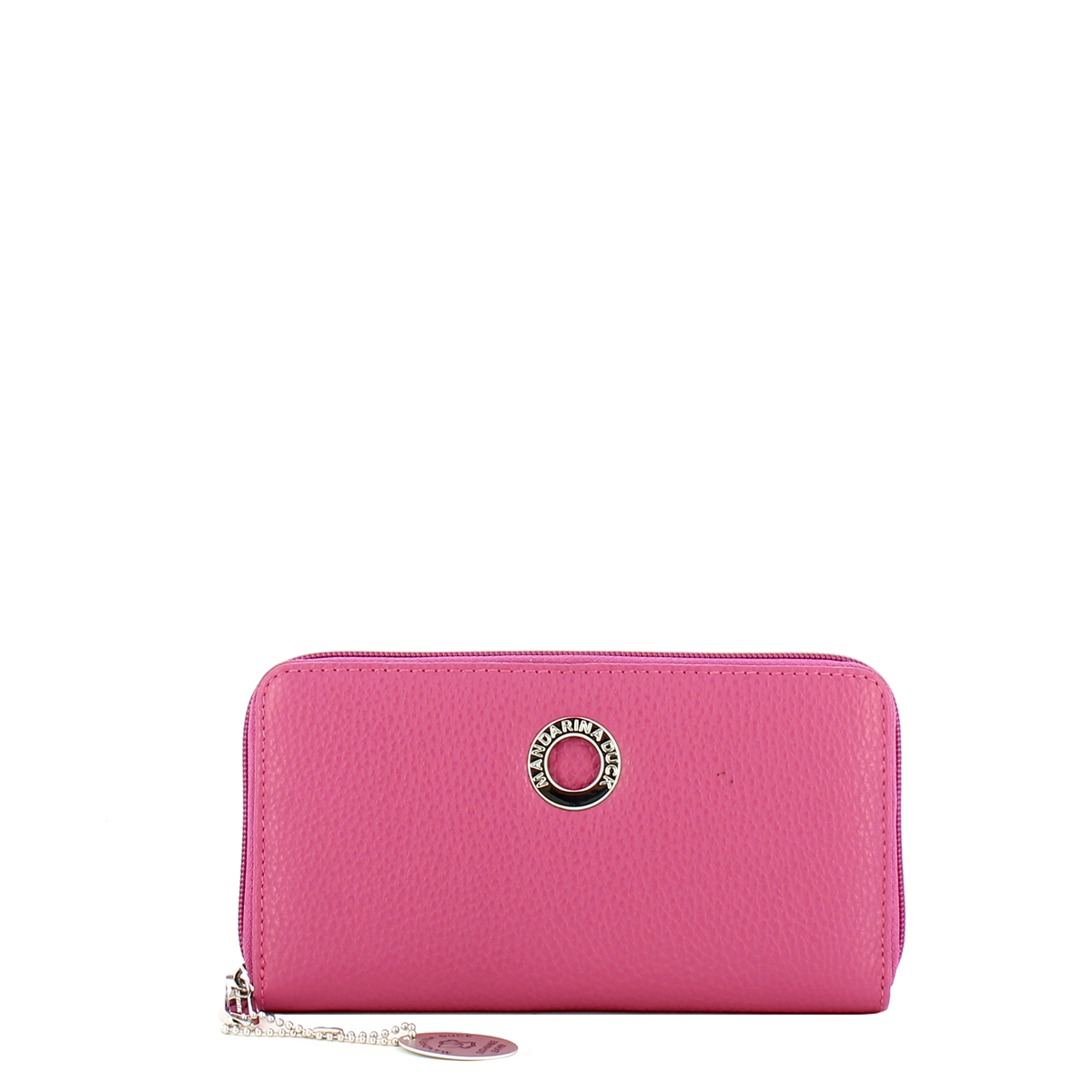 Mandarina Duck Portafoglio in pelle Mellow Zip Around Red Violet - 1