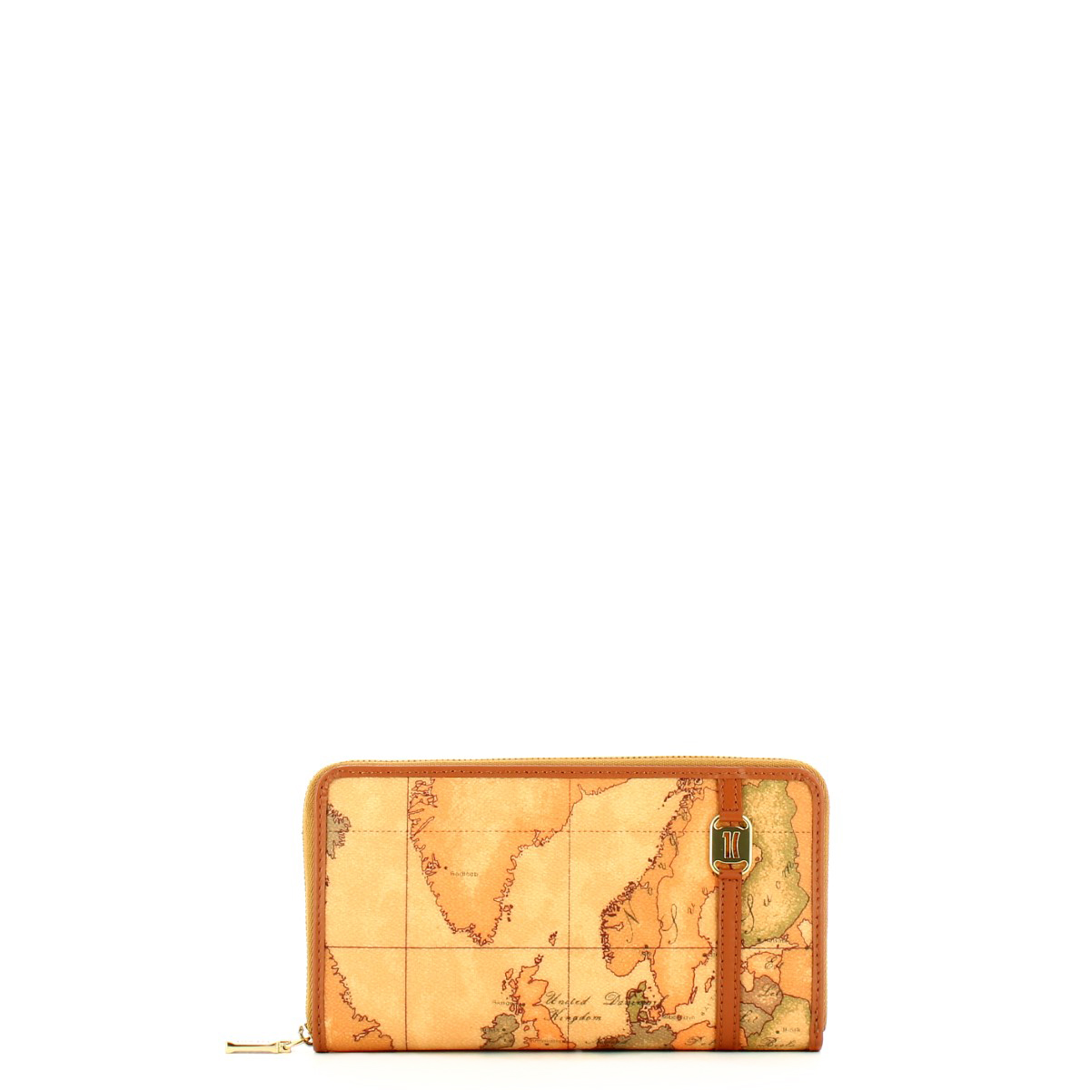 Alviero Martini 1a Classe Portafoglio Geo Classic con dettaglio 1C Zip Around Naturale - 1 Alviero Martini 1a Classe Portafoglio Geo Classic con dettaglio 1C Zip Around Naturale - 1