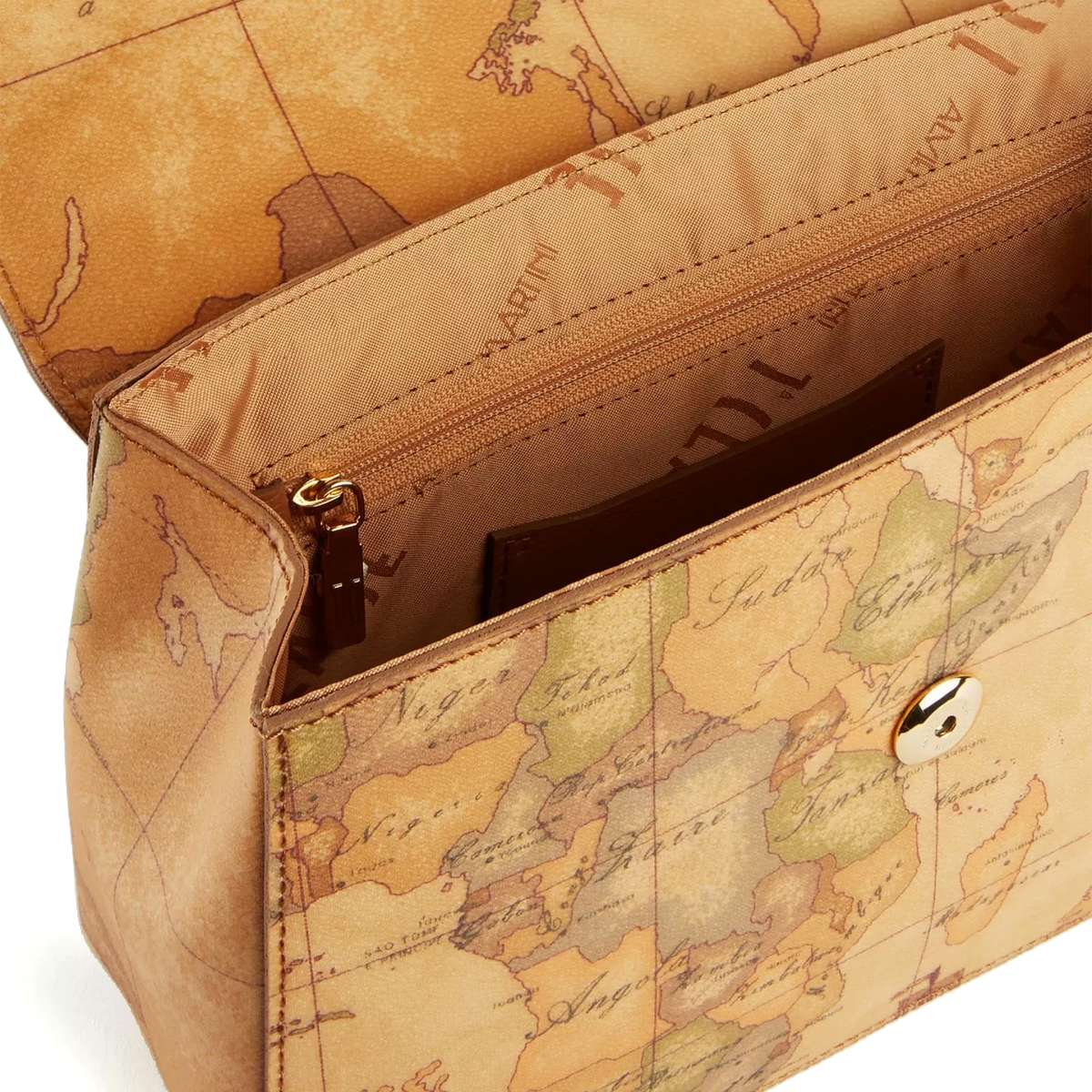 Alviero Martini 1a Classe Borsa a tracolla Palm Bag Geo Classic Tabacco - 4 Alviero Martini 1a Classe Borsa a tracolla Palm Bag Geo Classic Tabacco - 4