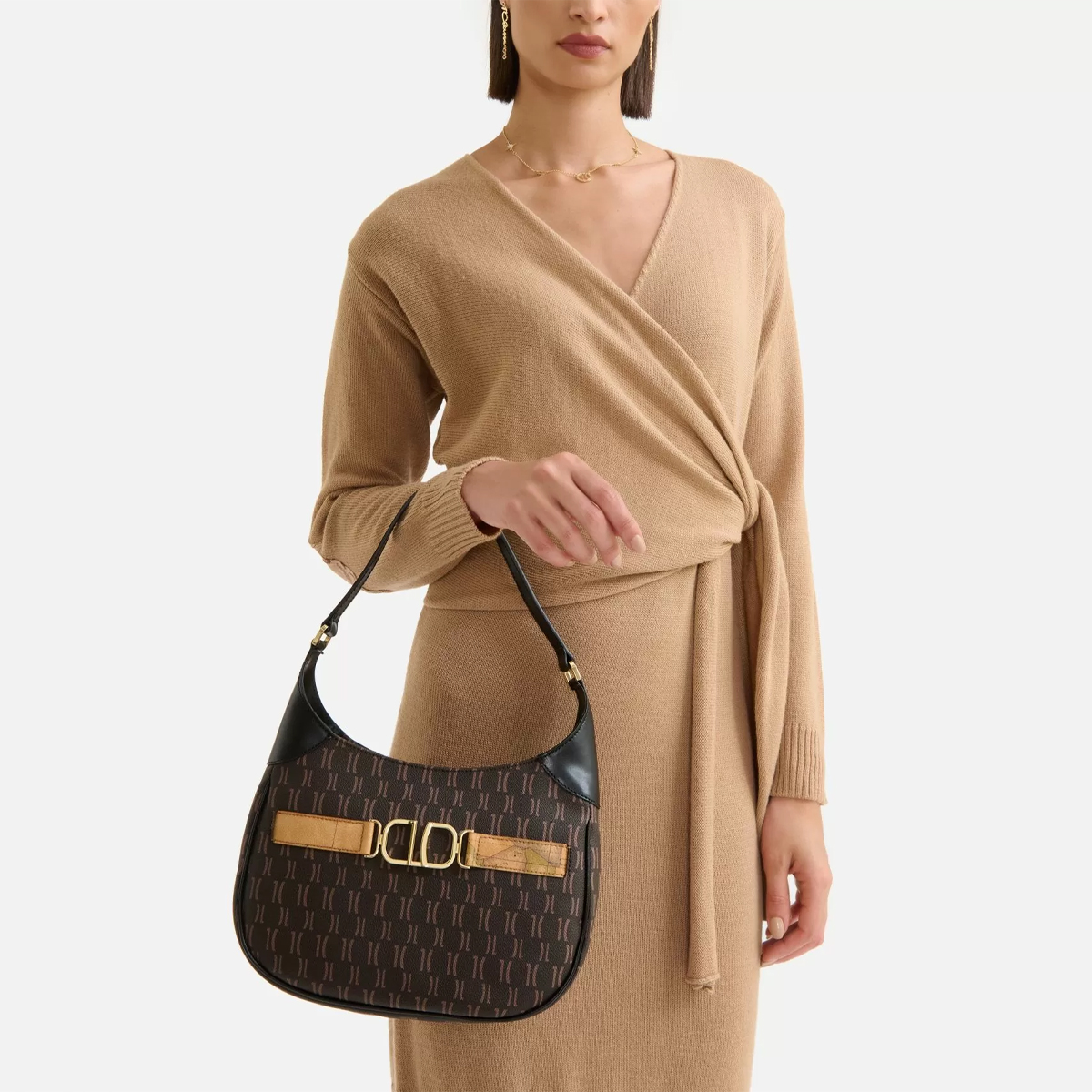 Alviero Martini 1a Classe Sottospalla 3D Monogram Nero - 2