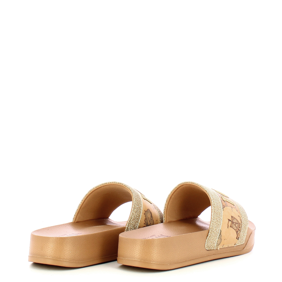 Alviero Martini 1a Classe Sliders con fascia Platino Geo Beige - 3 Alviero Martini 1a Classe Sliders con fascia Platino Geo Beige - 3