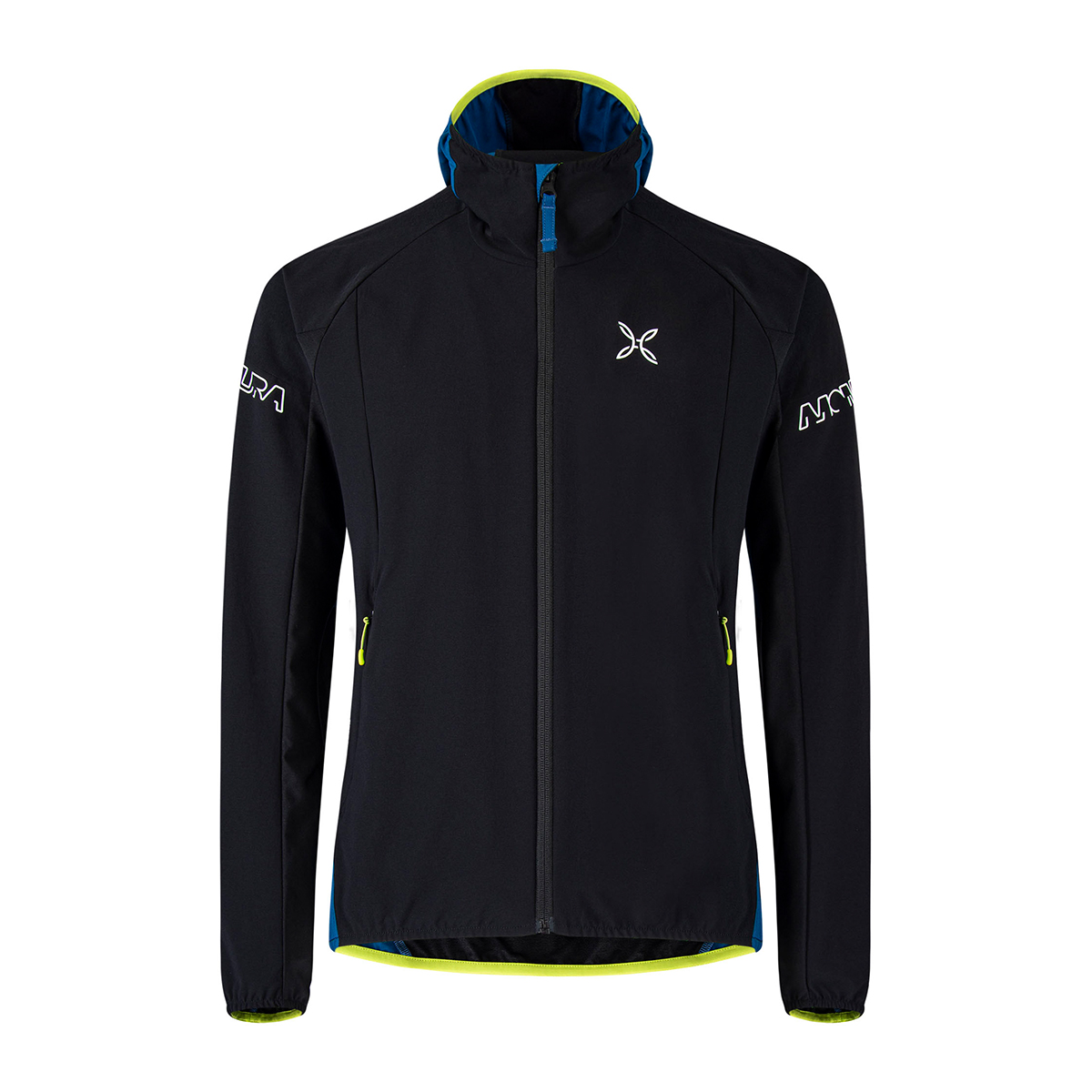 MNTR Giacca con cappuccio Flash Sky Nero Deep Blue - 1 MNTR Giacca con cappuccio Flash Sky Nero Deep Blue - 1