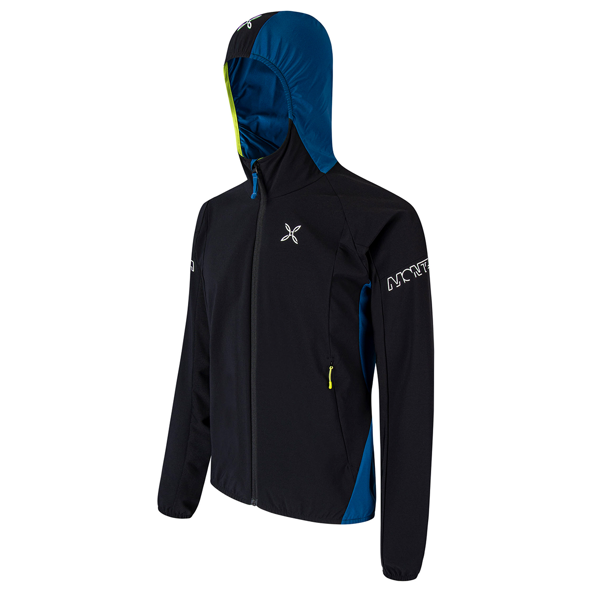 MNTR Giacca con cappuccio Flash Sky Nero Deep Blue - 2 MNTR Giacca con cappuccio Flash Sky Nero Deep Blue - 2