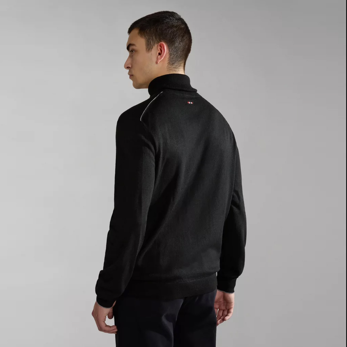 Napapijri Maglione dolcevita Damavand Black - 4