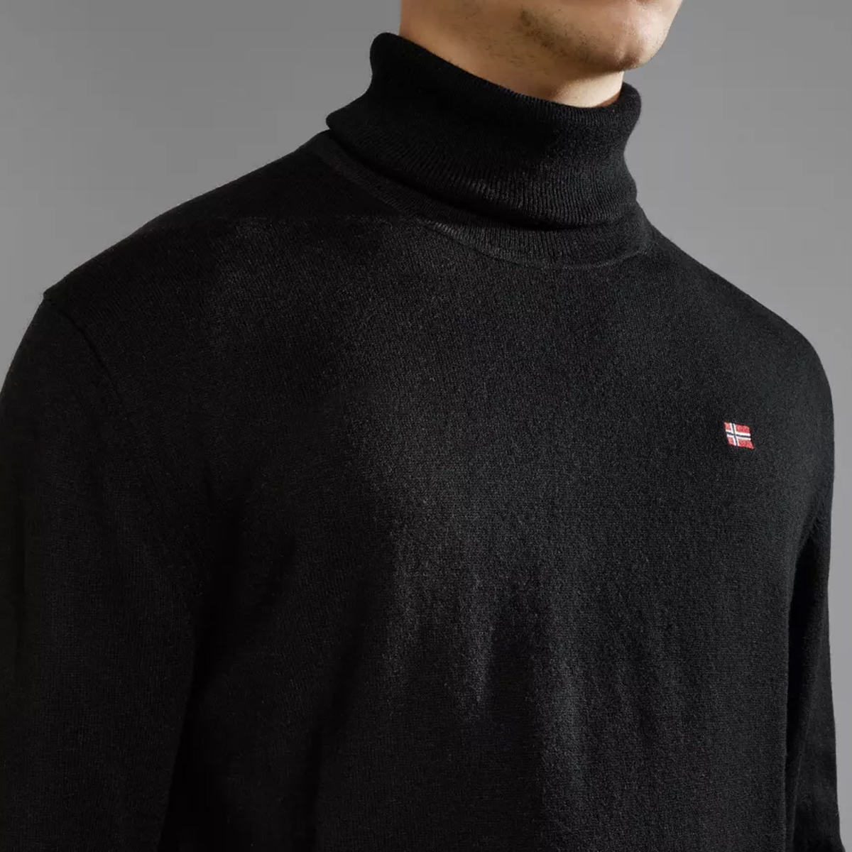 Napapijri Maglione dolcevita Damavand Black - 6