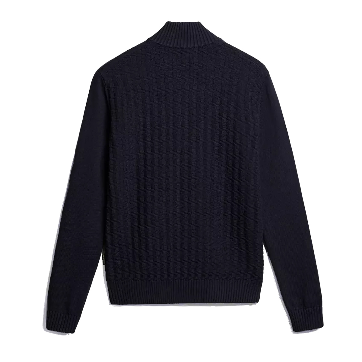 Napapijri Maglione con zip Trondheim Blu Marine - 2