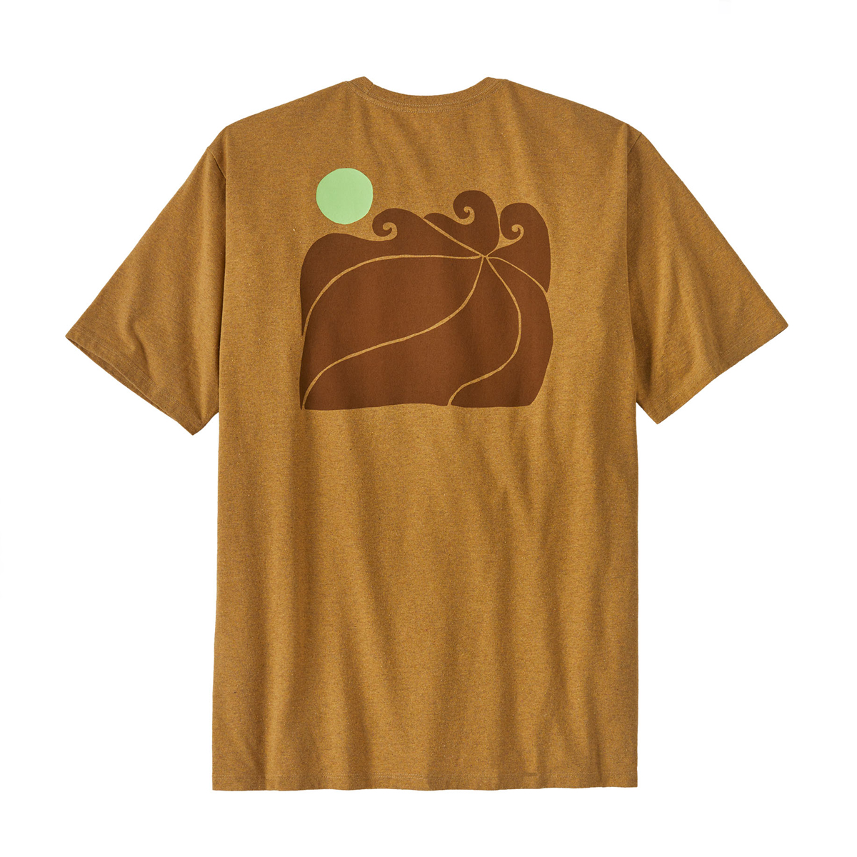 Patagonia T-Shirt Sunrise Rollers Responsibili-Tee® Pufferfish Gold - 2 Patagonia T-Shirt Sunrise Rollers Responsibili-Tee® Pufferfish Gold - 2