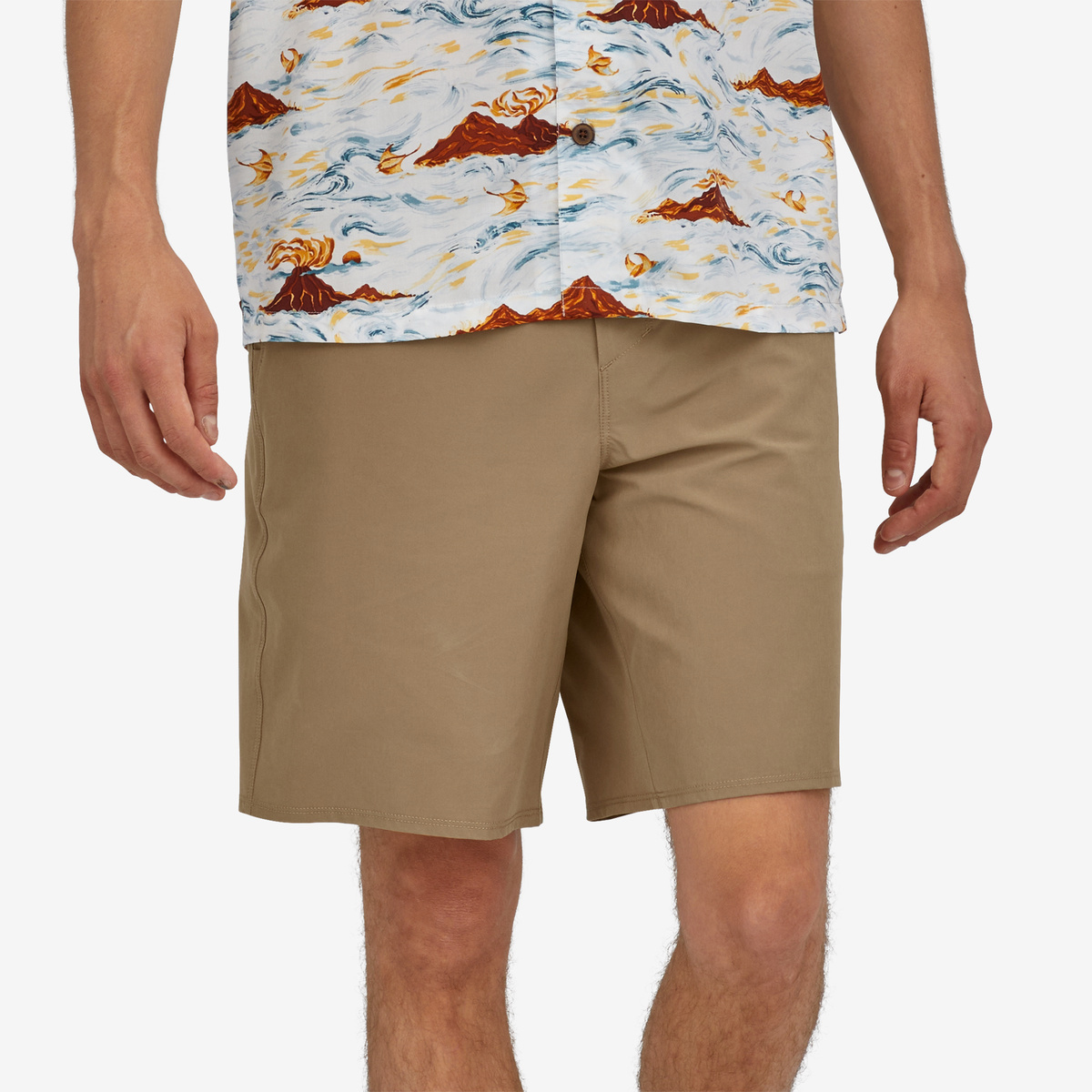 Patagonia Pantaloncini Hydropeak Hybrid Walk Shorts Mojave Khaki - 2 Patagonia Pantaloncini Hydropeak Hybrid Walk Shorts Mojave Khaki - 2