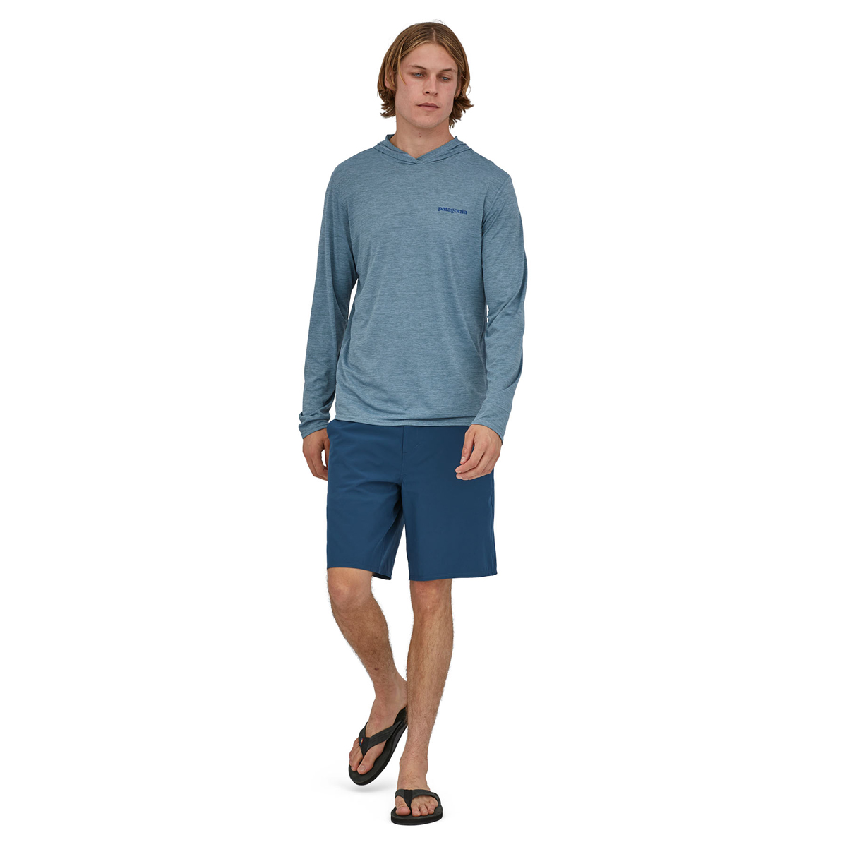Patagonia Pantaloncini Hydropeak Hybrid Walk Shorts Tidepool Blue - 2 Patagonia Pantaloncini Hydropeak Hybrid Walk Shorts Tidepool Blue - 2