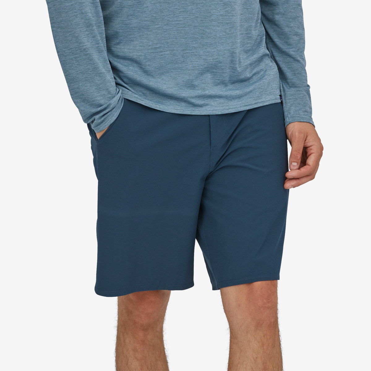 Patagonia Pantaloncini Hydropeak Hybrid Walk Shorts Tidepool Blue - 3 Patagonia Pantaloncini Hydropeak Hybrid Walk Shorts Tidepool Blue - 3