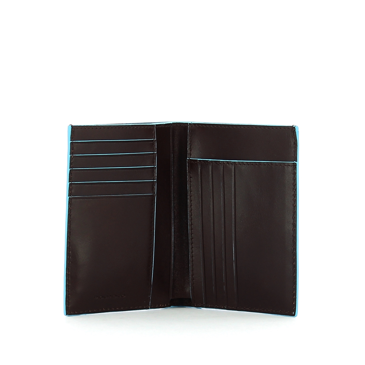 Vertical men wallet Blue Square-MOGANO-UN