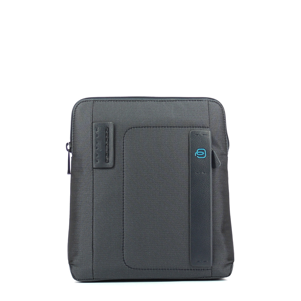 Organised pocket cross-body bag P16-CHEV/BLU-UN