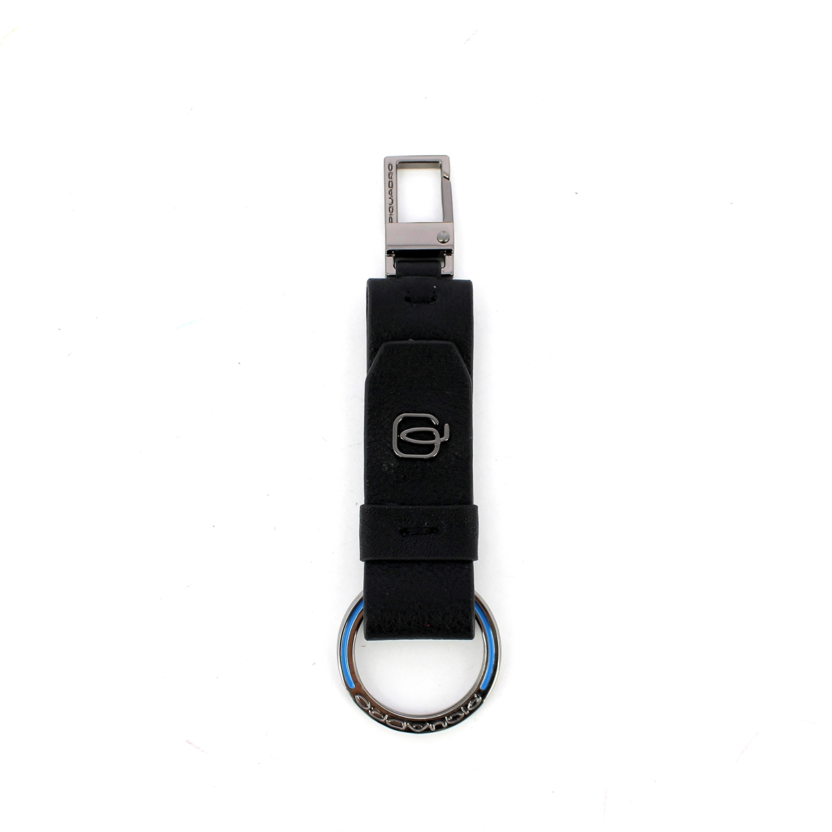 Piquadro Portachiavi con Moschettone Black Square - 1