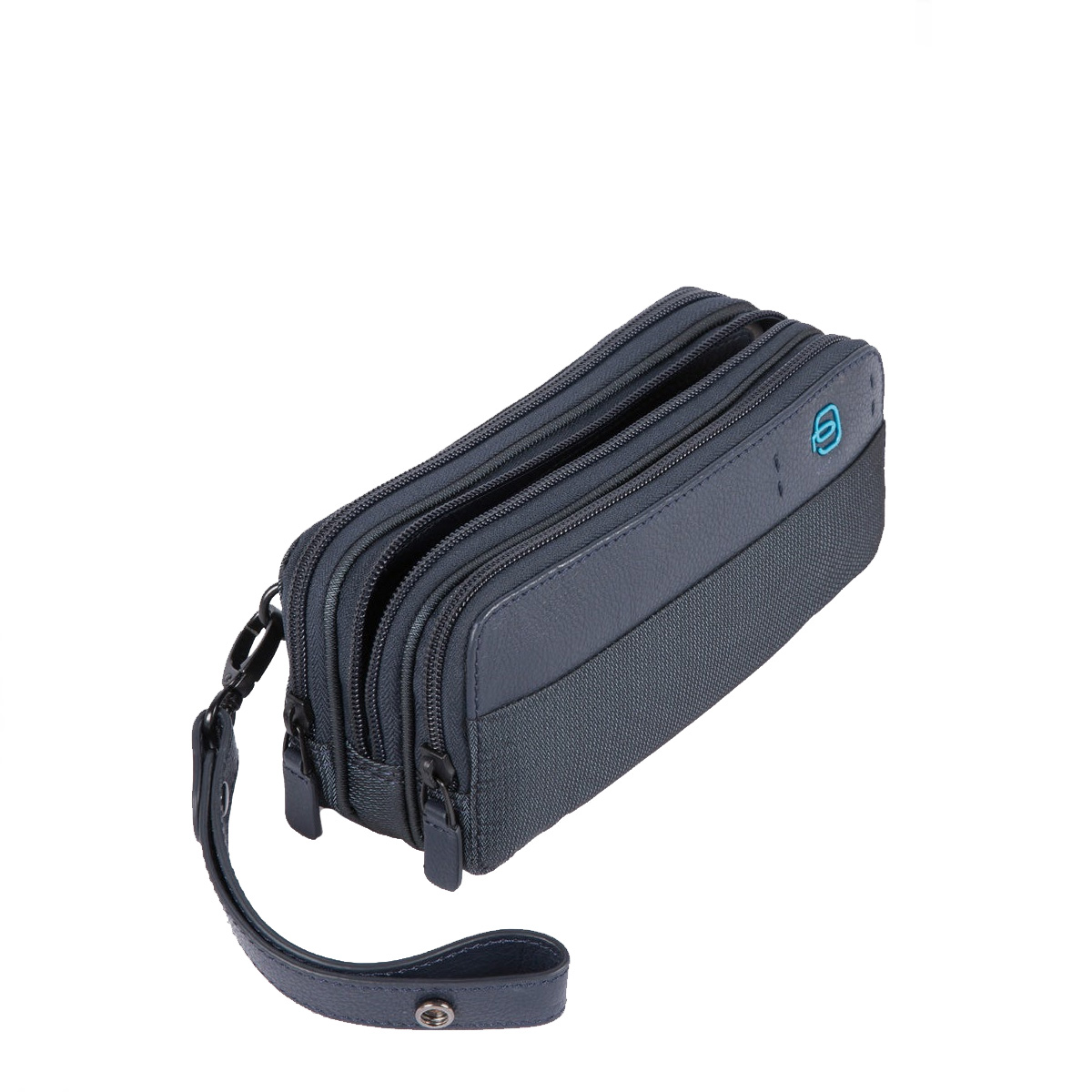 Piquadro Astuccio Pulse P16 Chevron Grigio - 2
