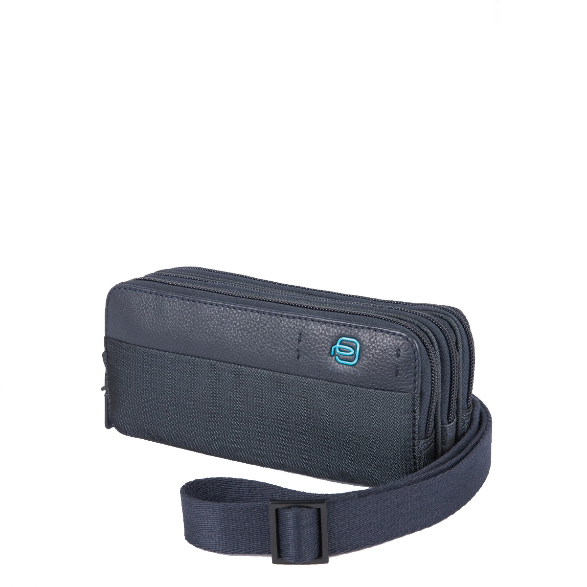 Piquadro Astuccio Pulse P16 Chevron Grigio - 5