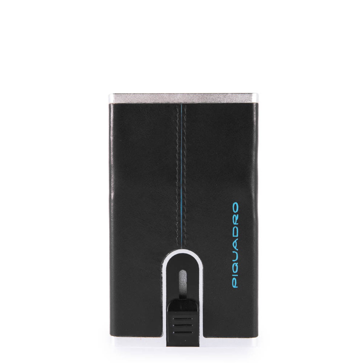 Piquadro Porta carte di credito con Sliding System Blue Square - 1