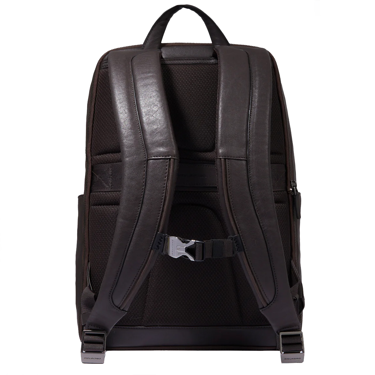 Piquadro Zaino Porta PC Black Square 15.6" Testa Di Moro - 3